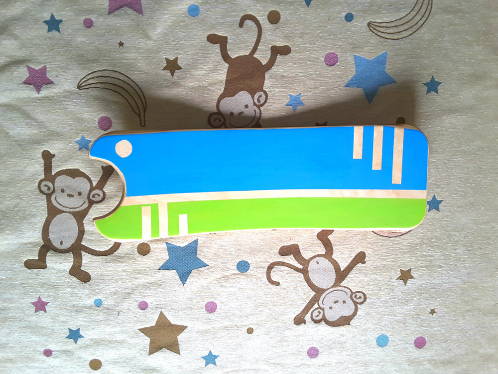 Fish Balance Board in legno