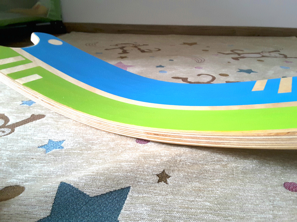 Fish Balance Board in legno