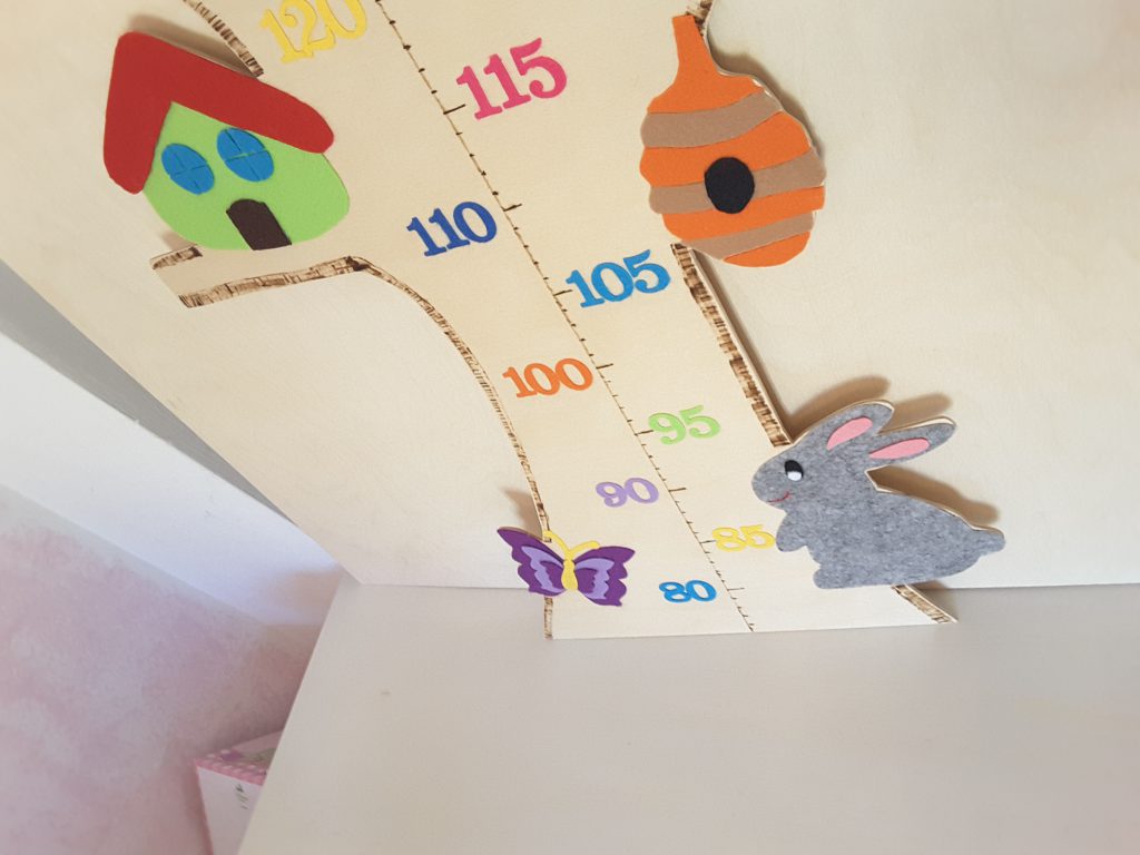 Metro da parete misurabimbi Albero