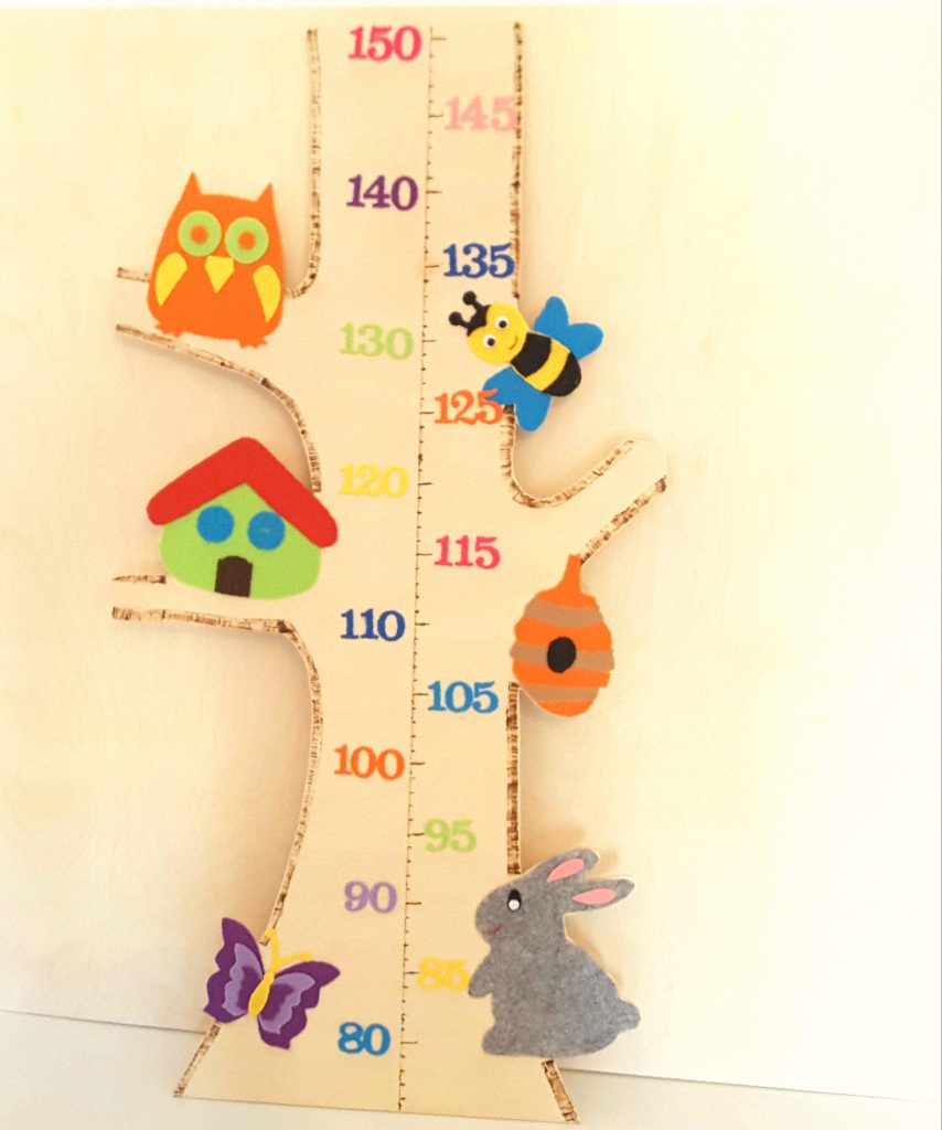 Metro da parete misurabimbi Albero