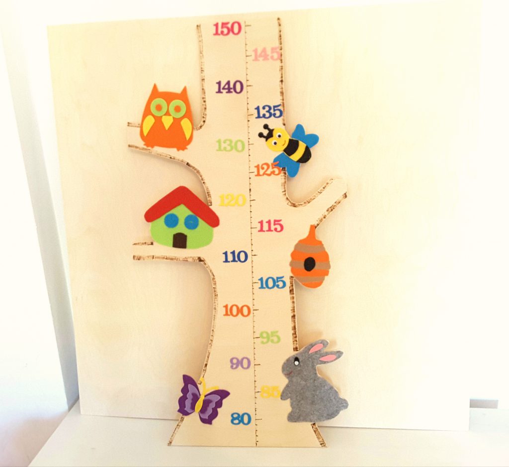 Metro da parete misurabimbi Albero